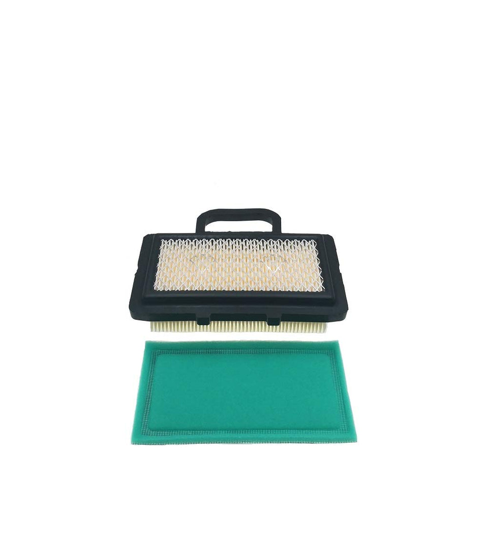 MOWFILL 792101 air filter for John Deere and Briggs & Stratton engines improves air intake.
