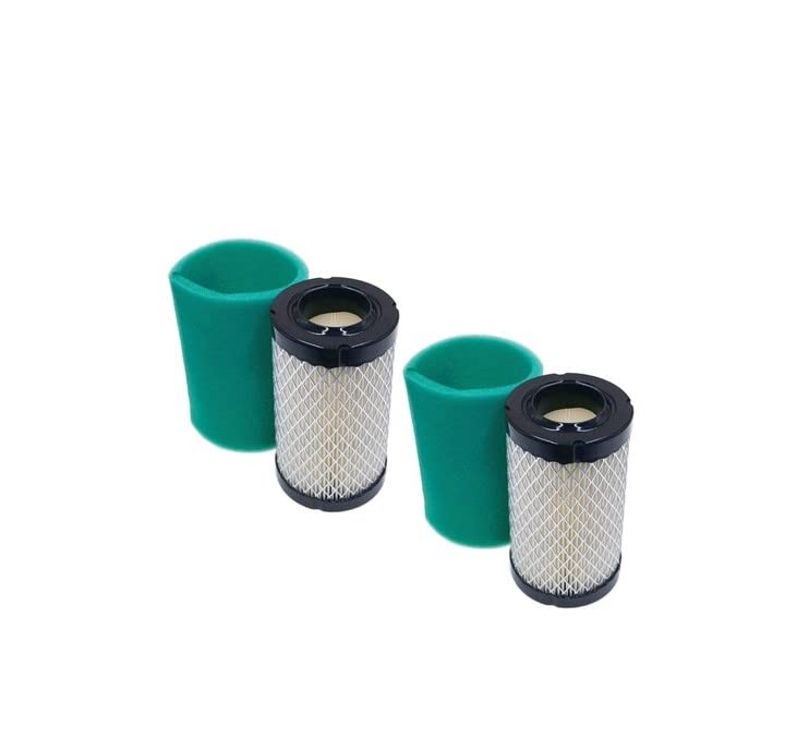 MOWFILL air filter 2-pack for Kohler 5400 series engines, improving intake air quality.