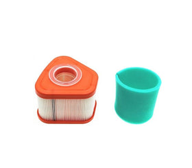 MOWFILL 595853 air filter front view for Briggs & Stratton