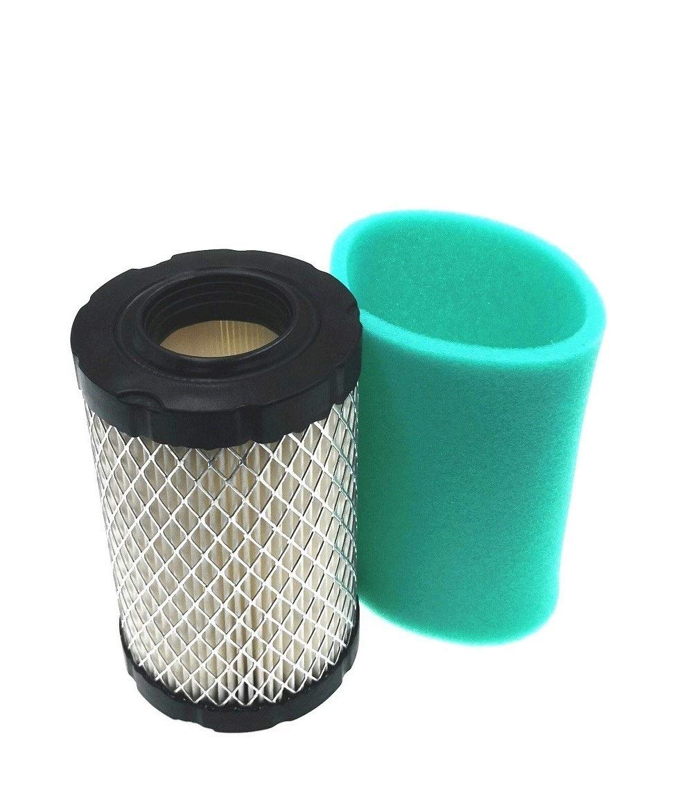 MOWFILL air filter for compatible engines, visual focus on the filter element, improves airflow and protection.