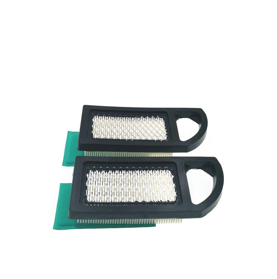 MOWFILL air filter short type installed on Briggs & Stratton engine for improved airflow