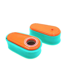 MOWFILL BS5419 air filter 2-pack for compatible lawn mowers