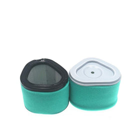 MOWFILL dual-pack 12-083-10 air filter for Kohler and John Deere engines, designed for easy replacement.