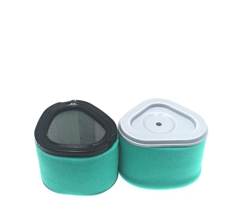MOWFILL dual-pack 12-083-10 air filter for Kohler and John Deere engines, designed for easy replacement.