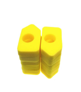 MOWFILL foam air filter 10-pack for B&S engines, OEM-style replacement.