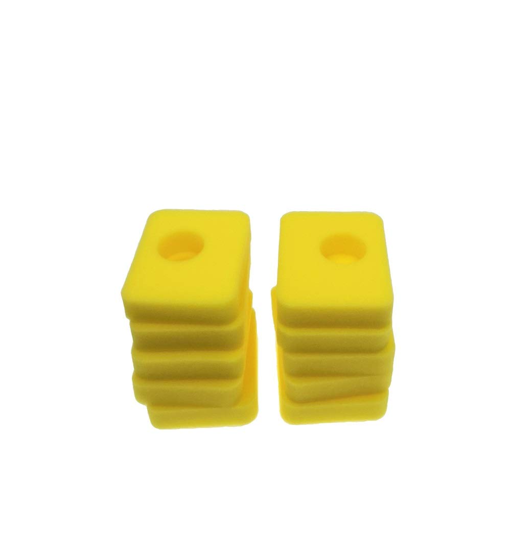 MOWFILL foam filter packaging for easy storage and quick replacement.