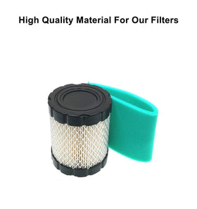 MOWFILL foam pre-filter protects the main cartridge from debris.