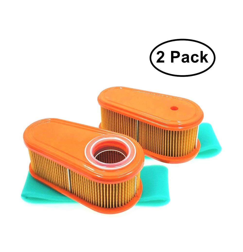 MOWFILL foam pre-filter 2-pack extends filter life with easy cleaning