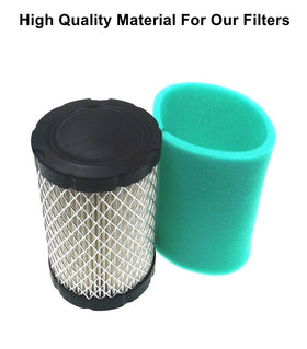 MOWFILL lawn mower air cleaner set provides easy replacement and long-lasting filtration