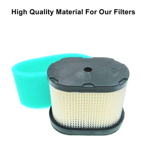 MOWFILL filter set packaging with two filters and two pre-filters