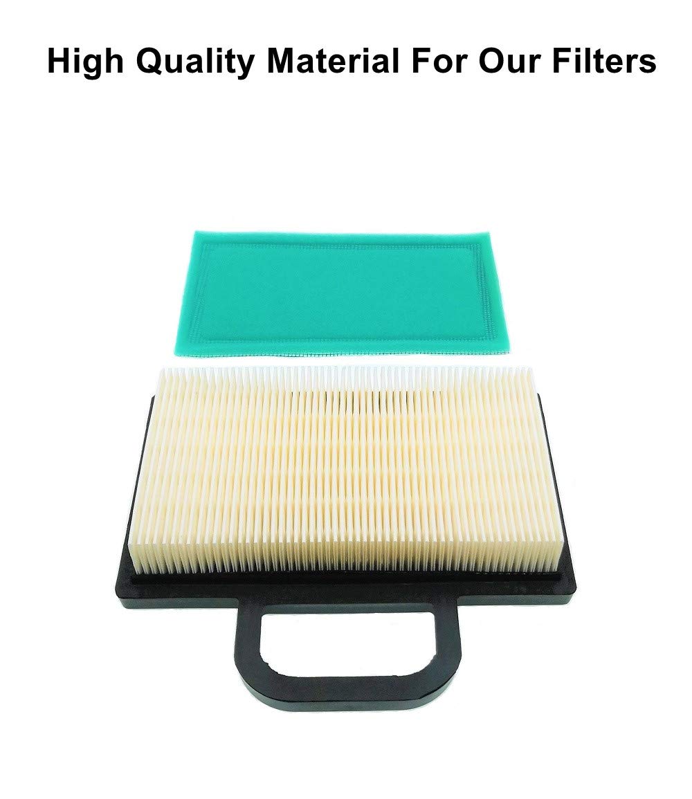 MOWFILL dual-pack includes two air filters for extended maintenance intervals.