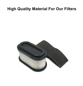 MOWFILL twin-filter set for riding mowers offers quick, reliable replacement.