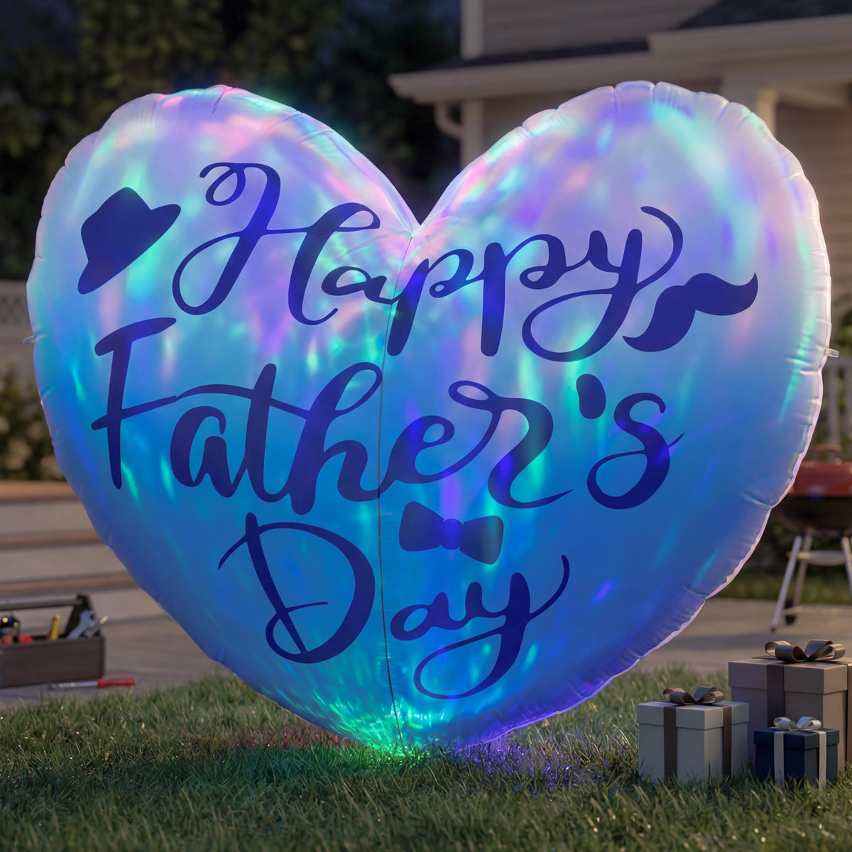mowholm Father’s Day side adds festive front-yard photo backdrop