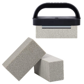 MOWOT Blackstone cleaning brick with handle for safe griddle scrubbing