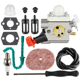 Mowtiler FS56RC carburetor installed on a Stihl trimmer for smooth operation
