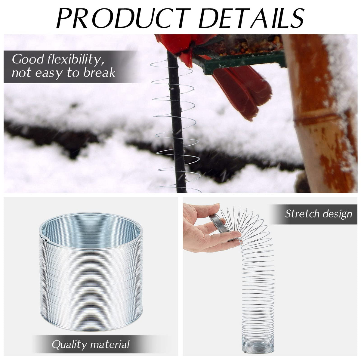 Three-pack kit by Moxweyeni keeps squirrel-free feeding areas.