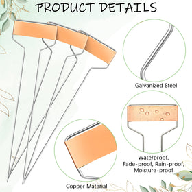 Waterproof plant labels from Moxweyeni withstand rain and outdoor conditions
