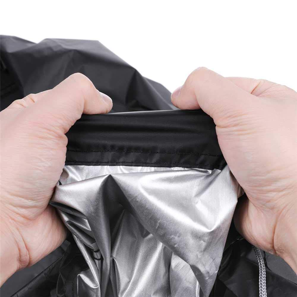 Moyubath lawnmower cover tear-resistant 420D fabric for durability.