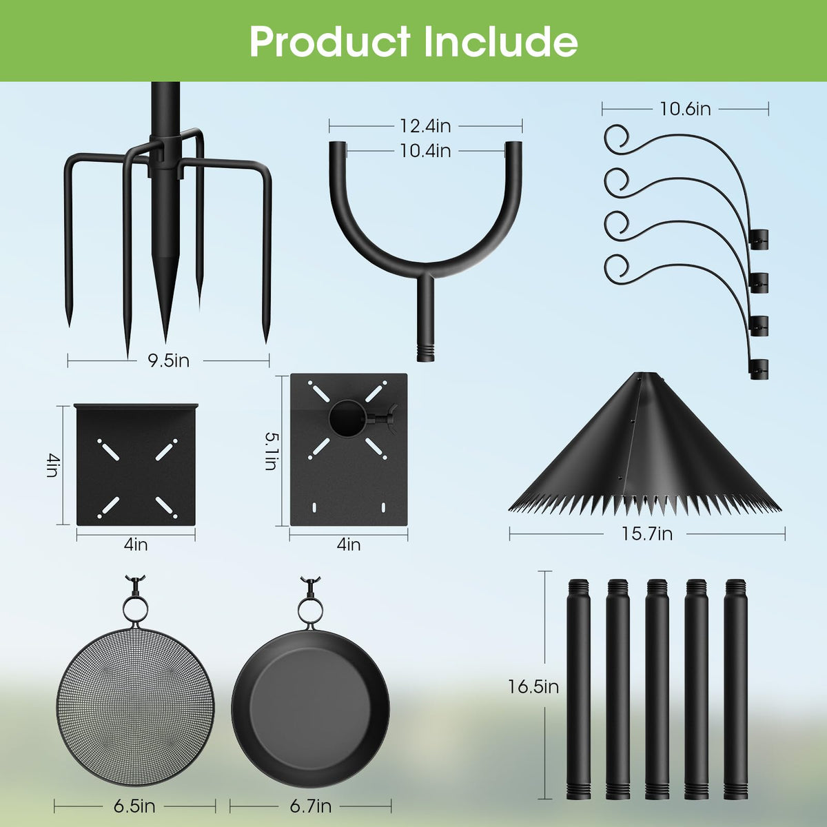 MQHUAYU all in one birding solution for backyard wildlife watching