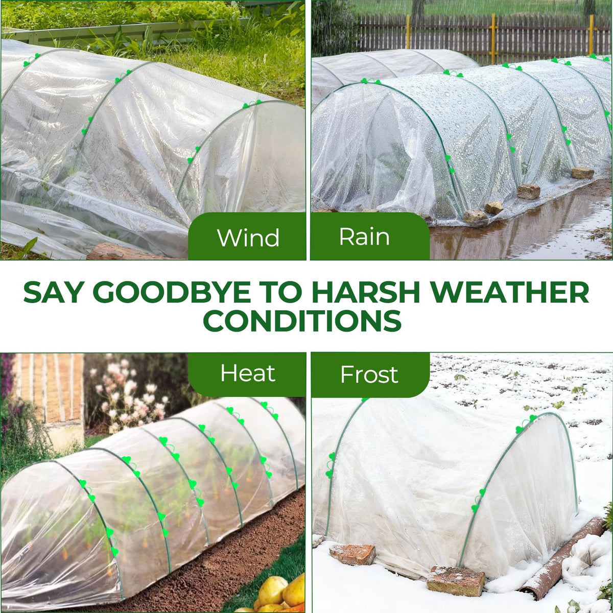 MQHUAYU all-season protection using different covers.