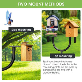 MQHUAYU birdbath tray attachment for convenient outdoor watering