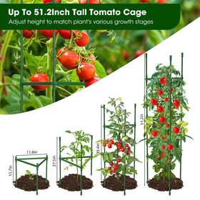 MQHUAYU tool-free assembly of tomato trellis in hexagon shape