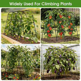 Garden clips and leaf ties bundle provides versatile plant fastening.