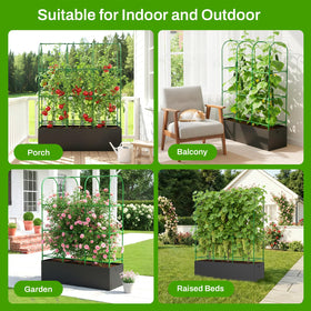 MQHUAYU garden gloves protect hands during setup and care