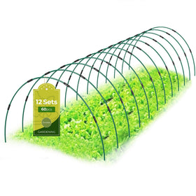 MQHUAYU garden hoops overview for raised beds and DIY tunnels.
