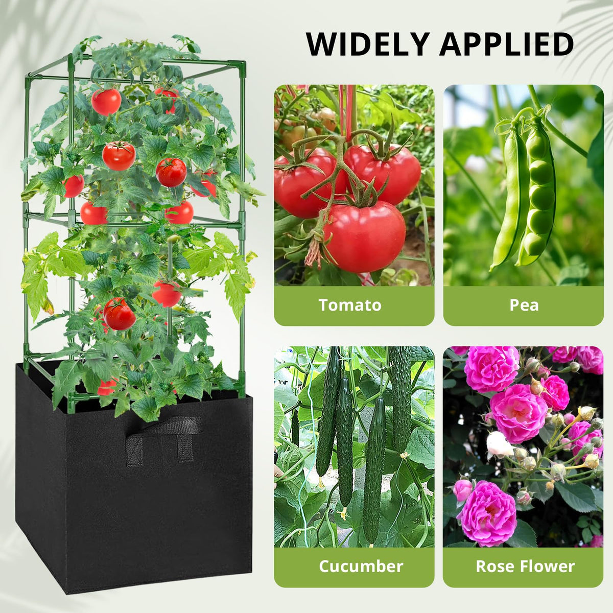 MQHUAYU indoor outdoor garden setup demonstrates versatile use in any space.