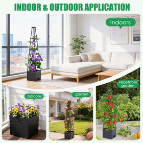 Indoor and outdoor versatility suitable for patios, balconies, or sunrooms