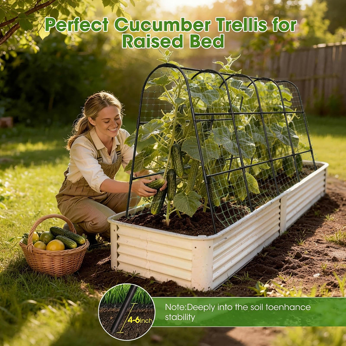 MQHUAYU stainless core trellis with protective coating resists rust