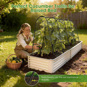 MQHUAYU stainless core trellis with protective coating resists rust