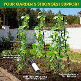 MQHUAYU steel trellis with rustproof coating for lasting use