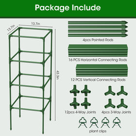 MQHUAYU garden trellis supports climbing vegetables, fruits, and flowers.