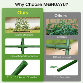 Package includes garden clips, leaf ties, twist ties, netting, and manual