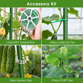 MQHUAYU twist tie included for quick securing of runners.