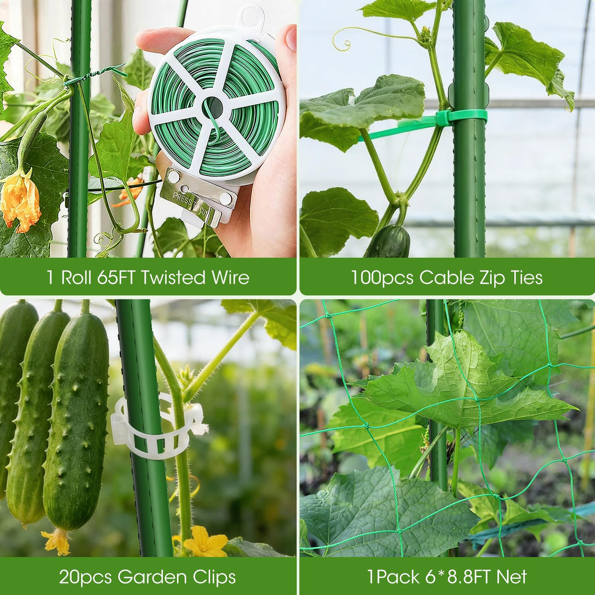 Protective coating helps keep the metal cooler and reduces plant burn risk