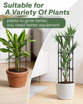 MQJIAZHI easy-to-assemble plant trellis for quick setup.