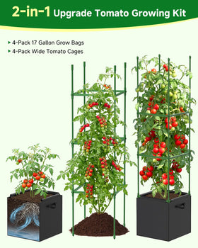 MQJIAZHI indoor-outdoor garden setup ready for balconies and patios.