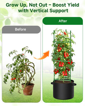MQJIAZHI indoor outdoor setup ideal for balcony tomatoes and cucumbers