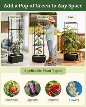 MQJIAZHI versatile use for indoor and outdoor garden spaces.