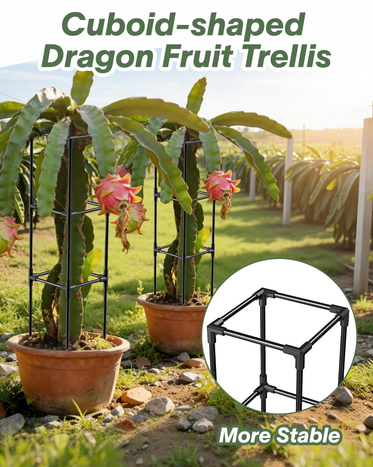 MQJIAZHI metal garden trellis weather-resistant for long-term outdoor use.