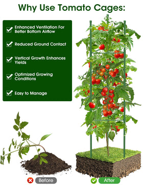 MQJIAZHI multi-purpose climbing trellis supports cucumbers, peas, and roses.
