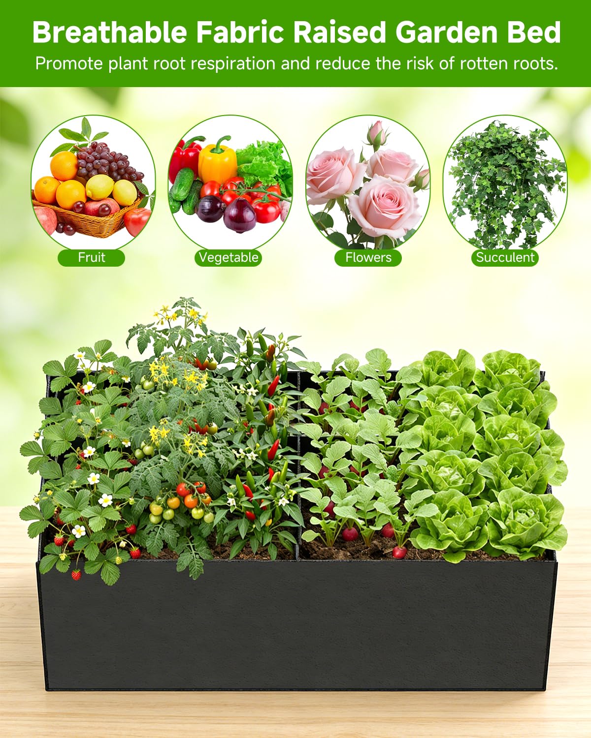 MQJIAZHI rustproof plant support keeps vines steady in wind.