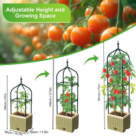 MQJIAZHI trellis buckles enable secure tool-free assembly