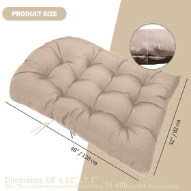 MQK Outdoor hanging cushion fits many egg chairs, expanding lounging options.