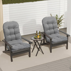 MQK rocking chair cushion with high-back support for comfortable seating.