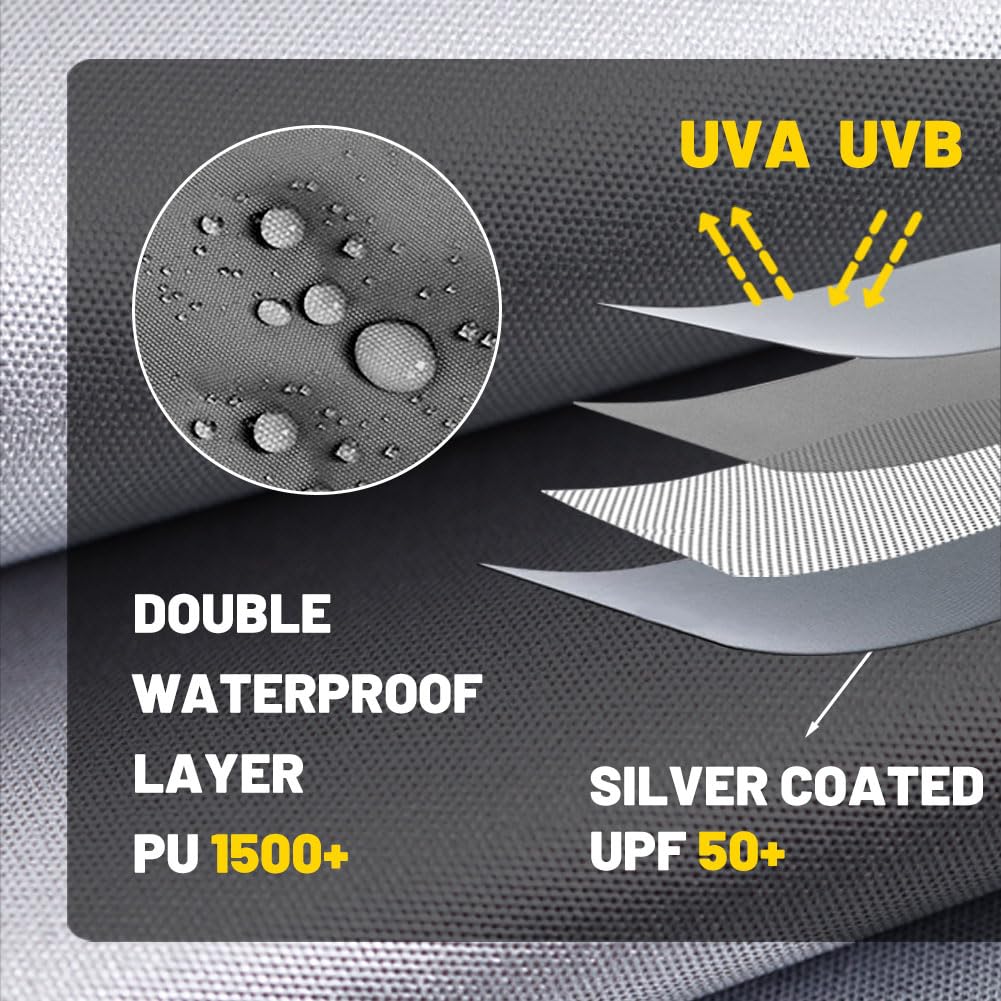 MQoutdoor UPF50+ sun shielding for outdoor use.