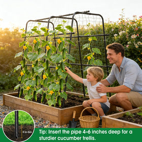 MQUPIN easy DIY assembly for versatile garden layouts.